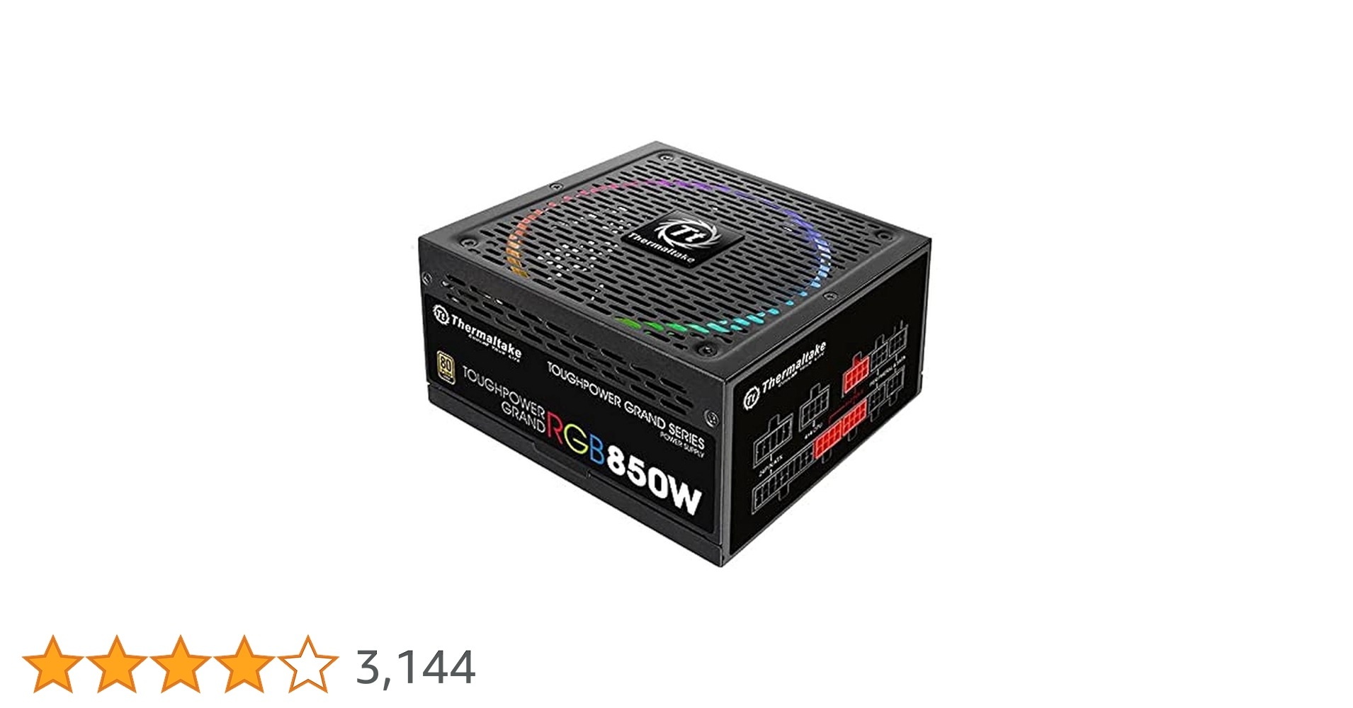 Thermaltake Toughpower Grand RGB 850W 80+ Gold Smart Zero